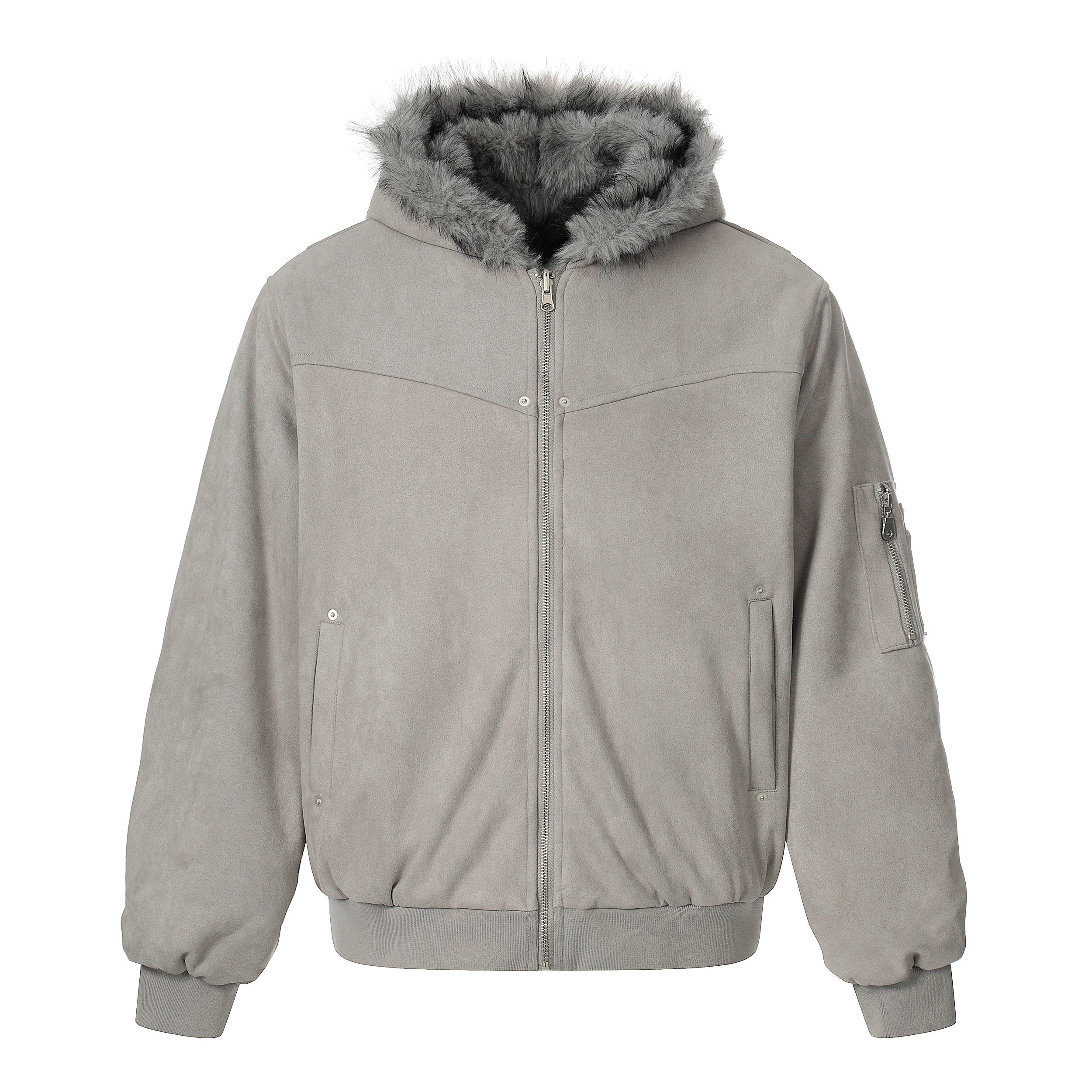 Reversible Fur | Winter Hooded Jacket