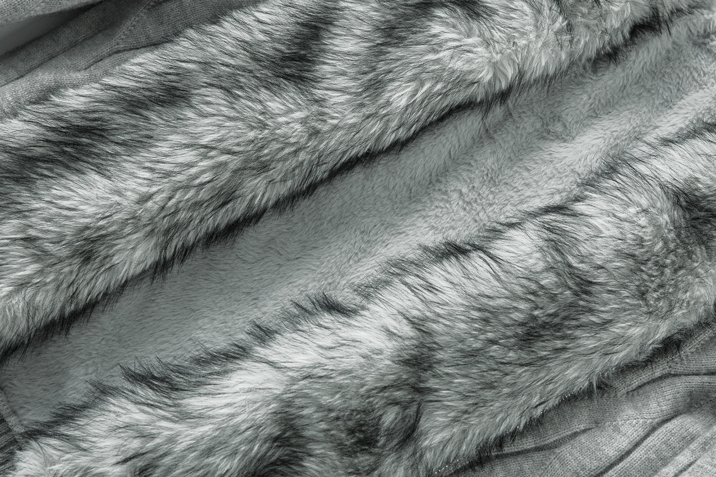 Textured Fleece | Knit Zip Jacket