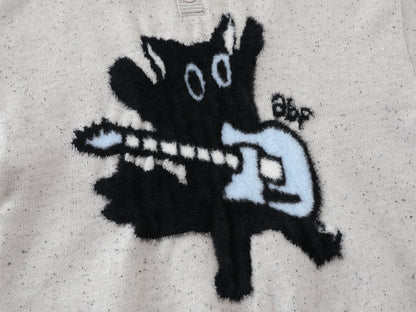 Shattered Skull | Urban Gothic Strickpullover