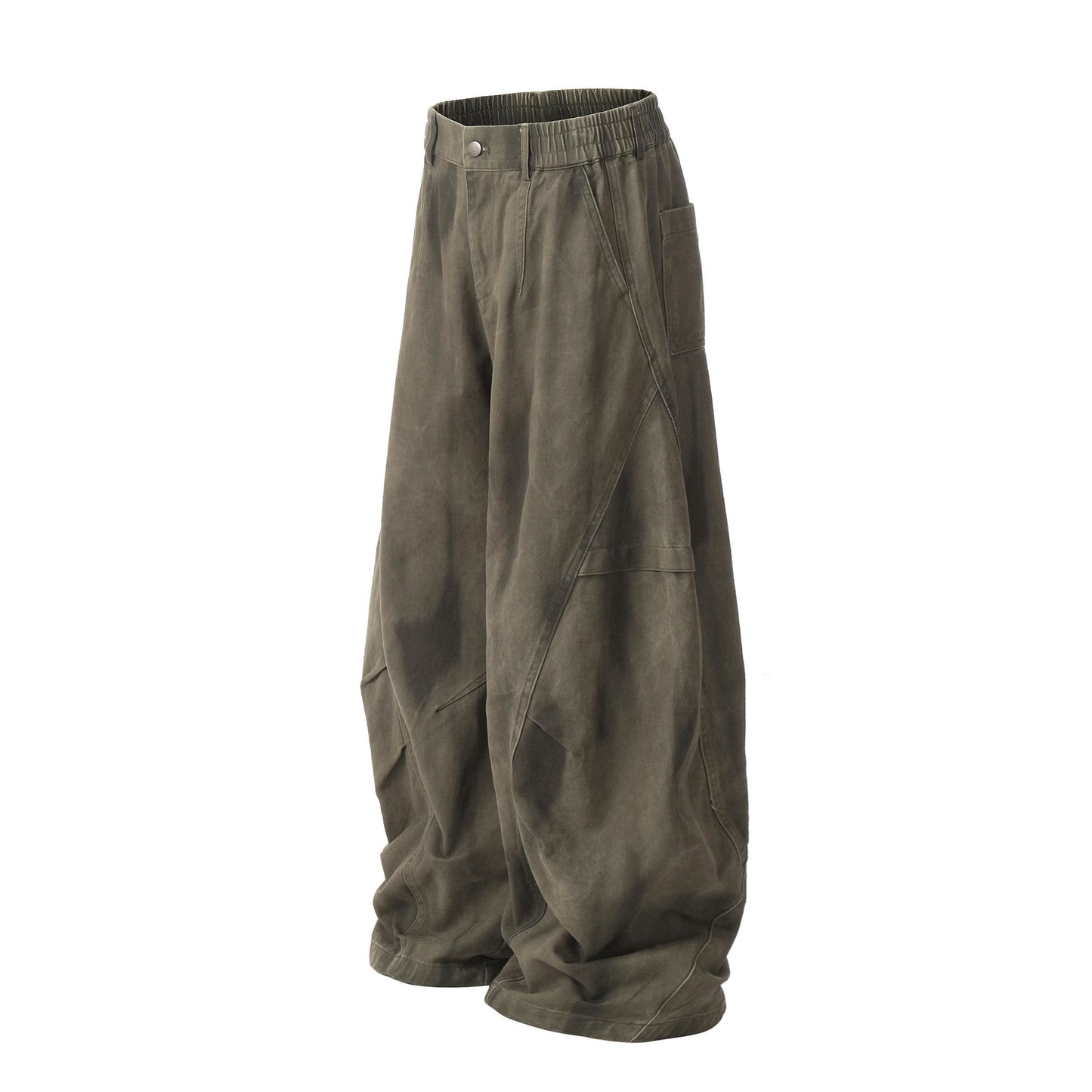 Tie-Waist Flow | Wide Leg Pleated Pants - Santo 