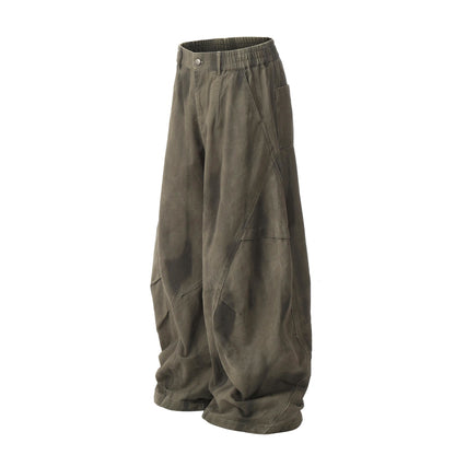 Tie-Waist Flow | Wide Leg Pleated Pants - Santo 