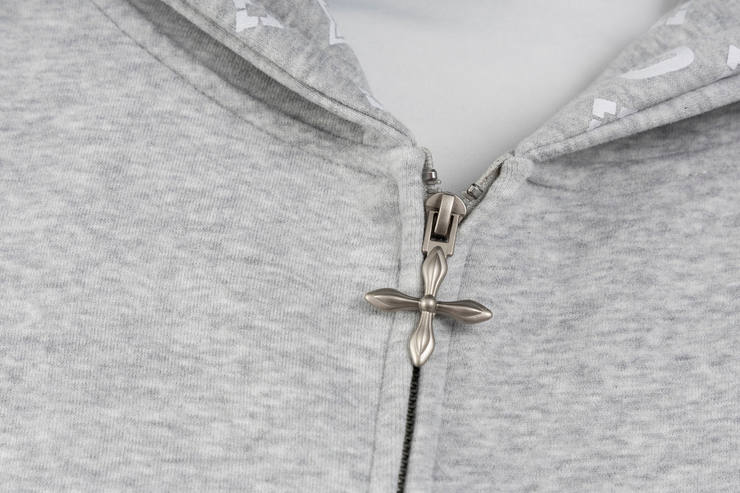 Varsity 08 | Graphic Zip-Up Hoodie