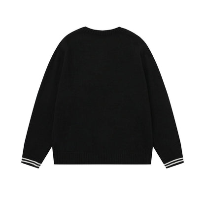 Winston | Dual-Collar Cable Knit Sweater - Santo 