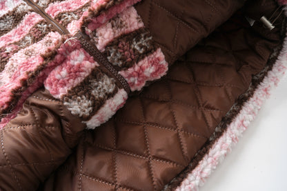 SnuggleWear | Sherpa Puffer Vest with Hood