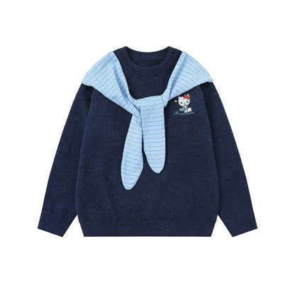 Playful Pup | Fuzzy Dog Knit Sweater - Santo 