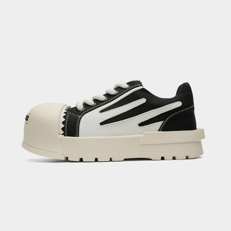 Star Cap | Chunky Canvas Sneakers - Santo 