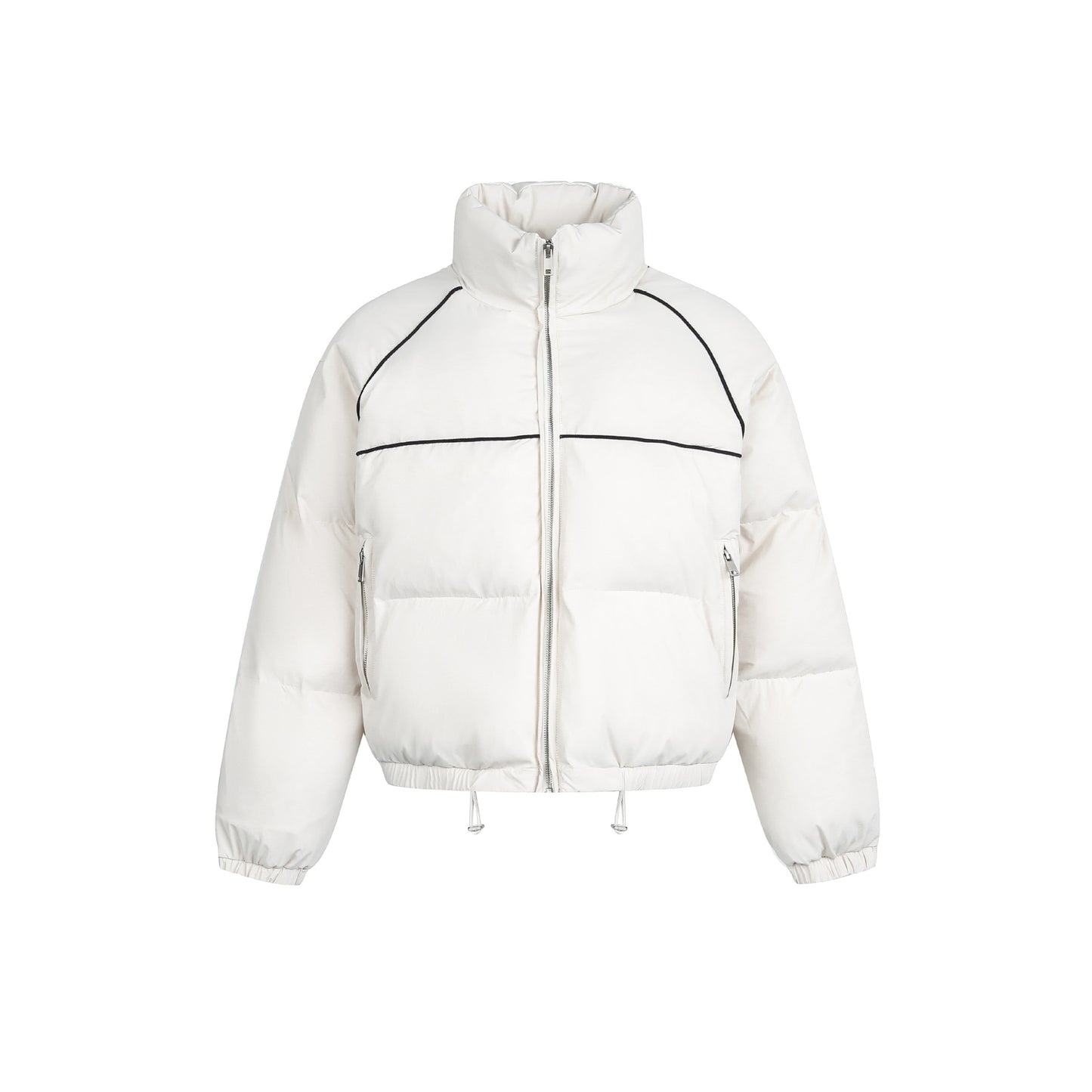 Panel Stitching | Stand Collar Coat