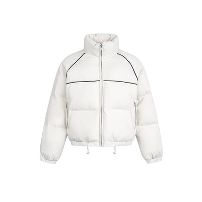 Panel Stitching | Stand Collar Coat