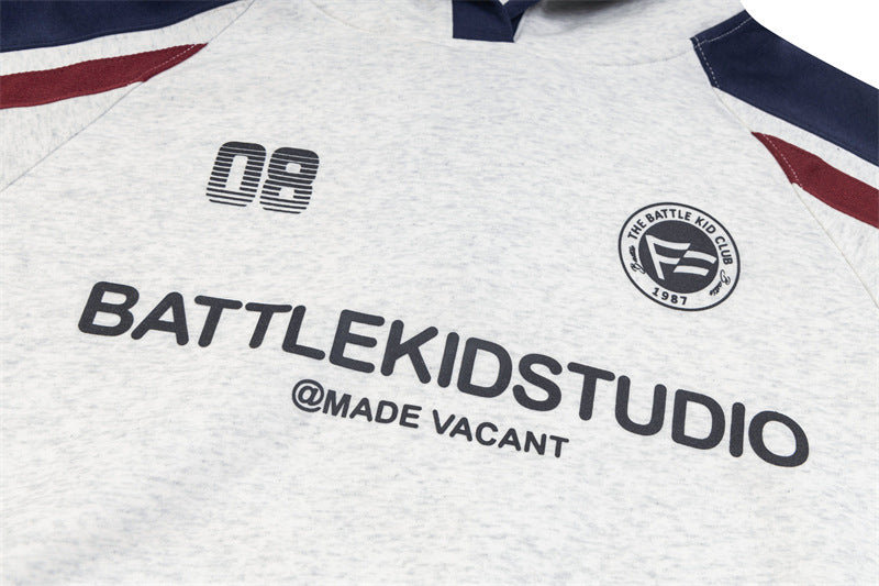 Racing Stripe Block | Athletic Hoodie