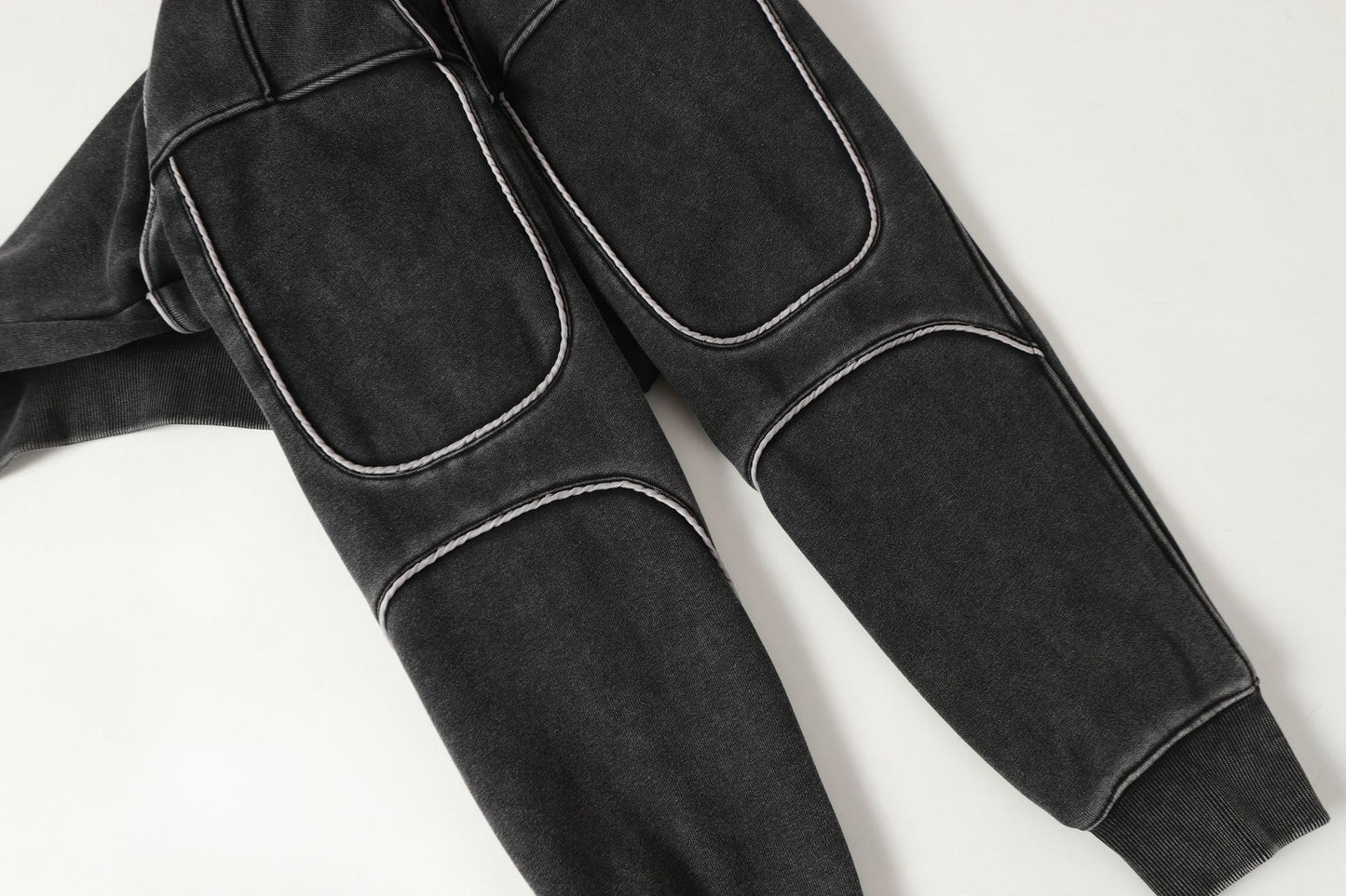 Retro Deconstructed | Patchwork Washed Hoodie