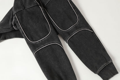 Retro Deconstructed | Patchwork Washed Hoodie