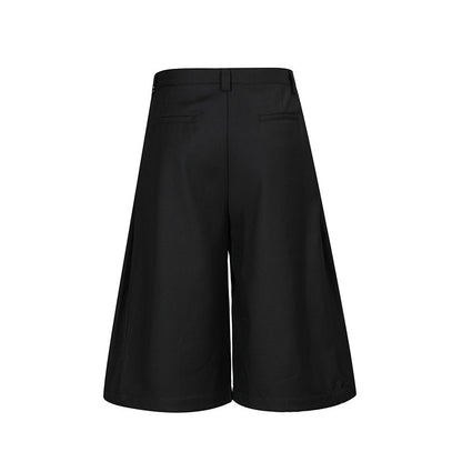 Pleated Design | Baggy Shorts - Santo 