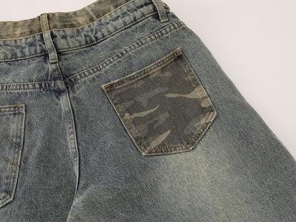 Tasche | Vintage Cargo Distressed Jeans