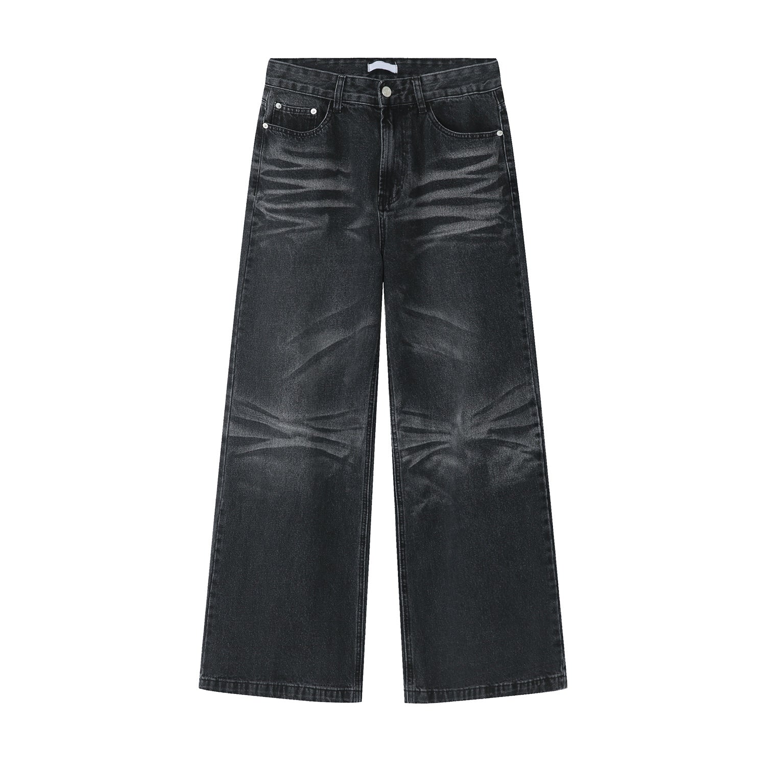 "Vintage Folds Loose" Jeans - Santo 