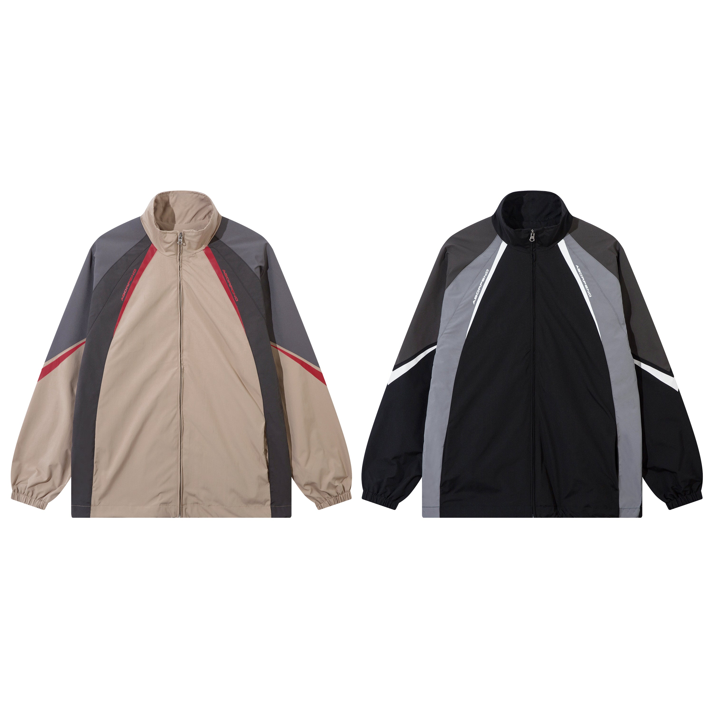 Dynamic Design | Sporty Windbreaker Jacket