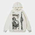 Anime Print | Oversized Hoodie - Santo 