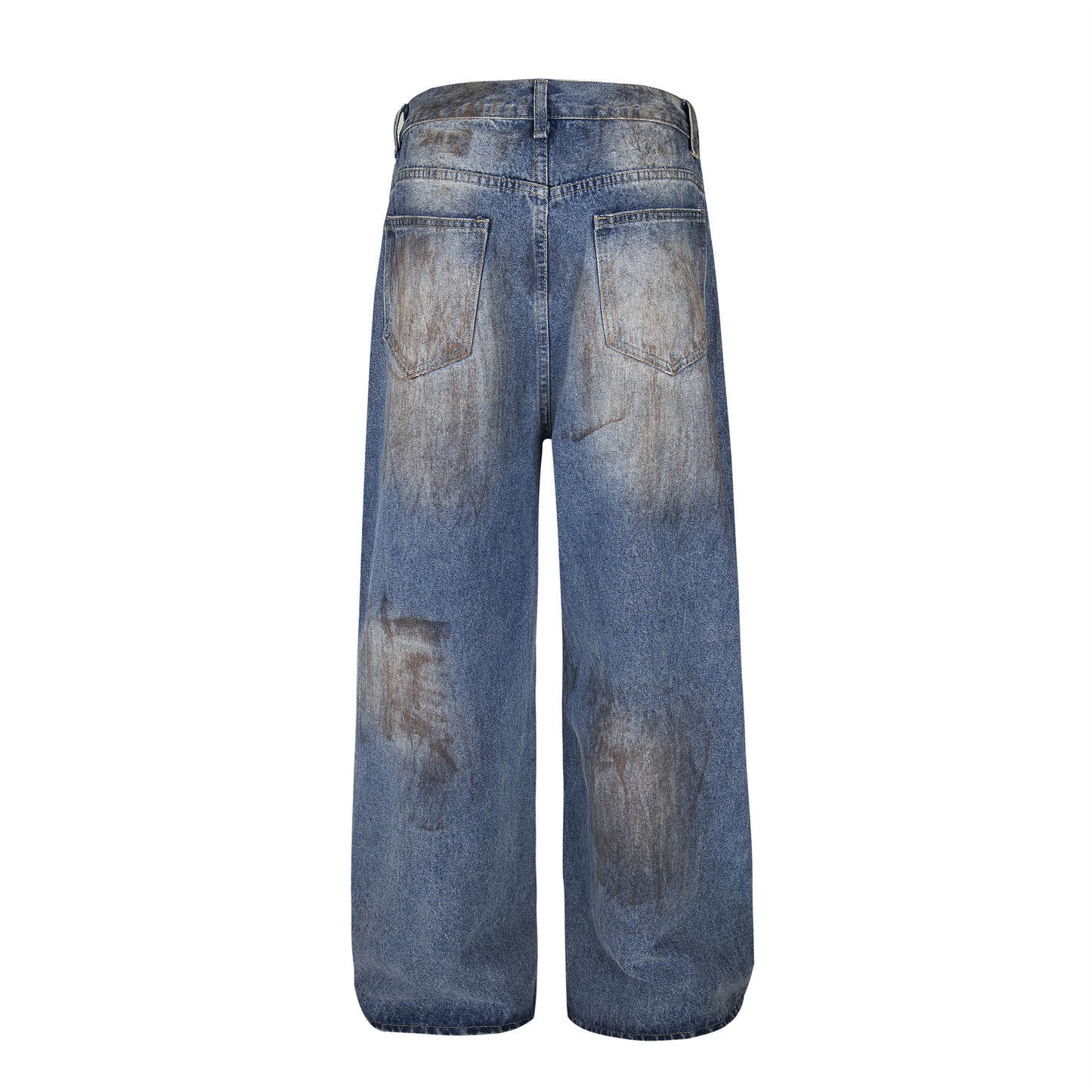 Destroyed Dirty Wash | Denim Jeans - Santo 