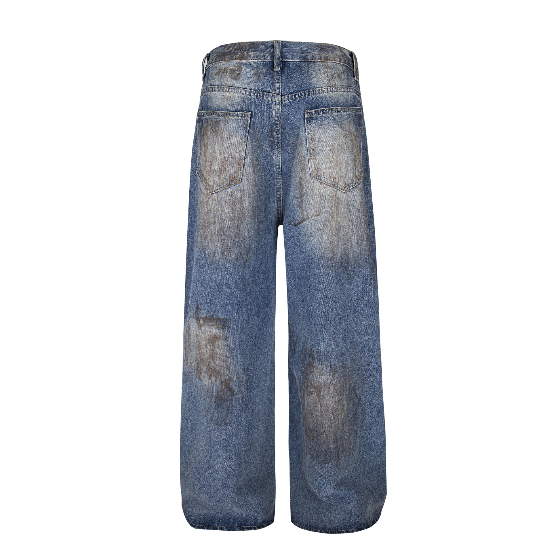 Destroyed Dirty Wash | Denim Jeans - Santo 
