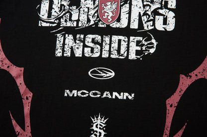 Edgy Gothic Print | Hiphop Sweatshirt - Santo 