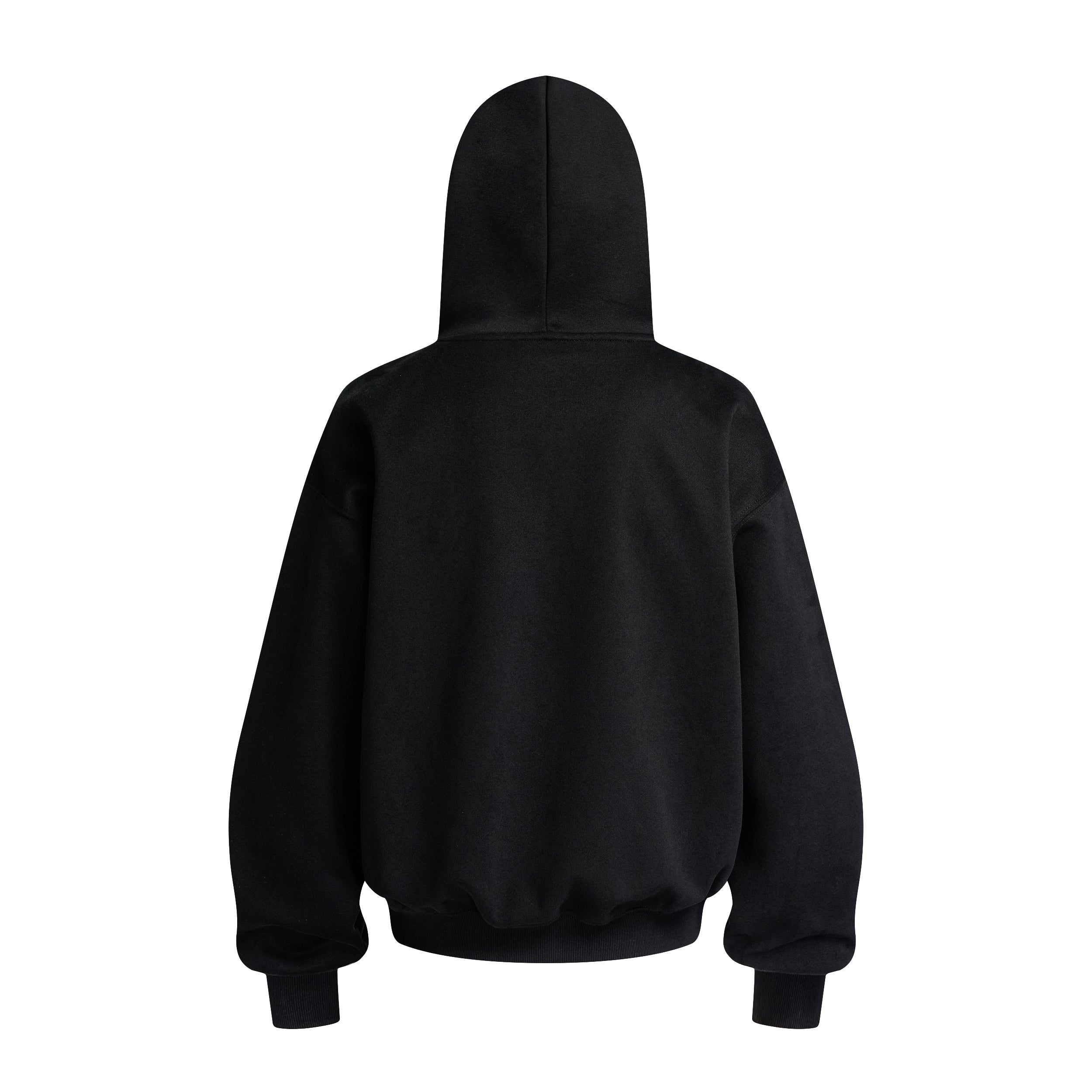E.T. | Grafik-Kapuzenpullover in Übergröße