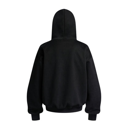 Gothic Logo Embroidered | Oversized Hoodie - Santo 