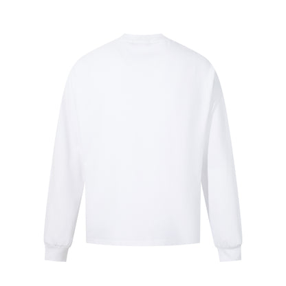 Pearl Letter | Long Sleeve T-Shirt - Santo 