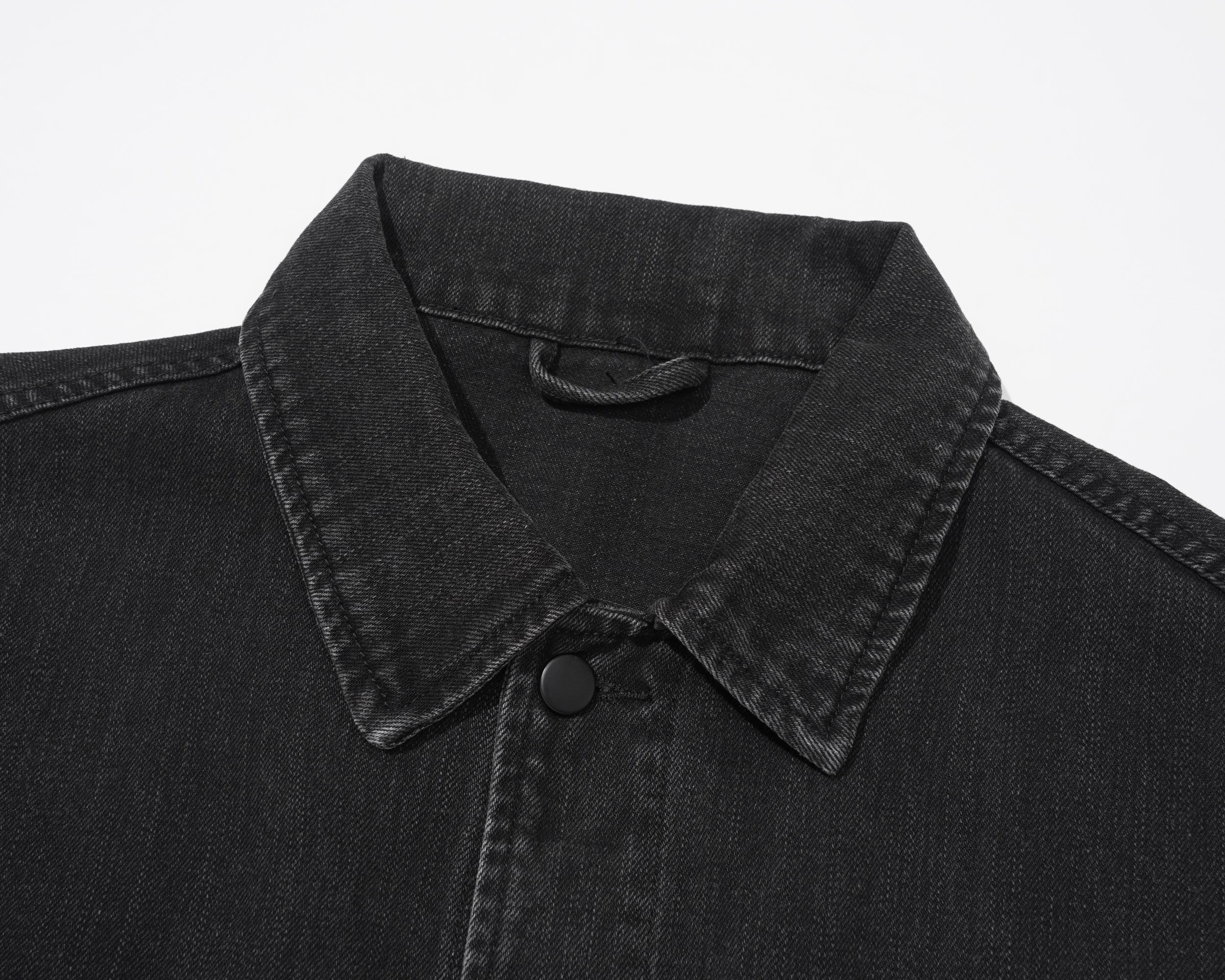 Washed Black Denim | Vintage Jacket - Santo 