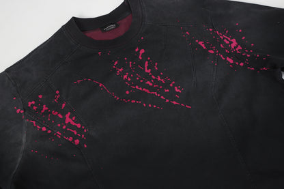 Street Abstract Graffiti | Gradient Sweatshirt - Santo 