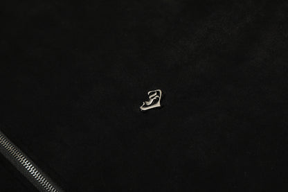 Leopard Fleece | Contrast Zip Jacket