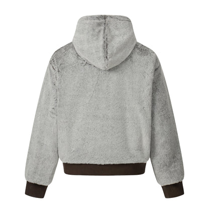 Reversible Plush | Hooded Winter Jacket