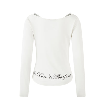 Cross Drape | One Shoulder Ruched Tee