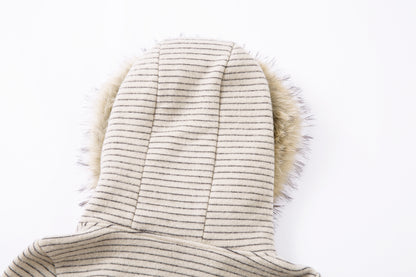 Stone Haze | Washed Denim Jacket with Zip Front - Santo 