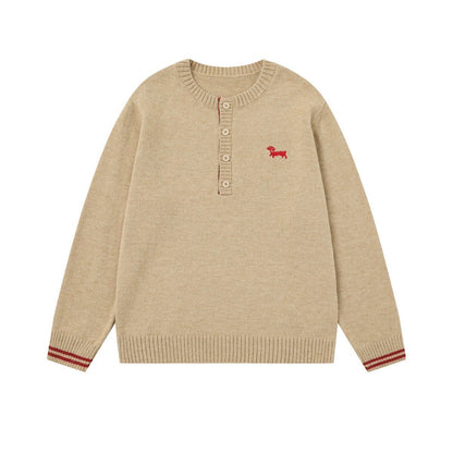 Winston | Dual-Collar Cable Knit Sweater - Santo 