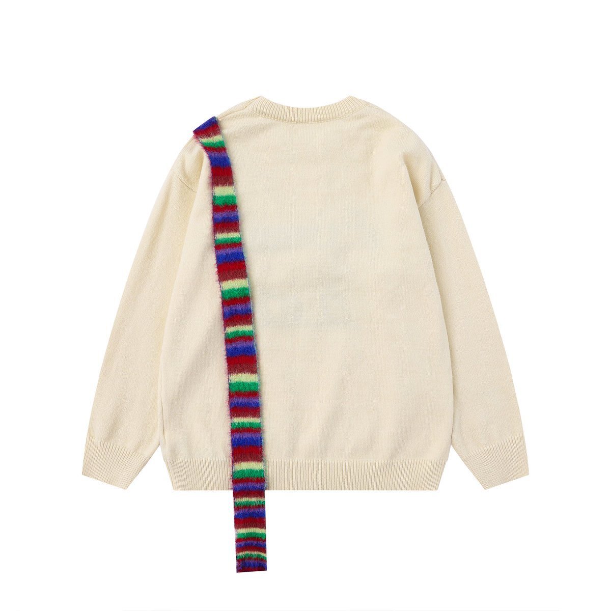 Snow Pup | Embroidered Dog Knit Sweater