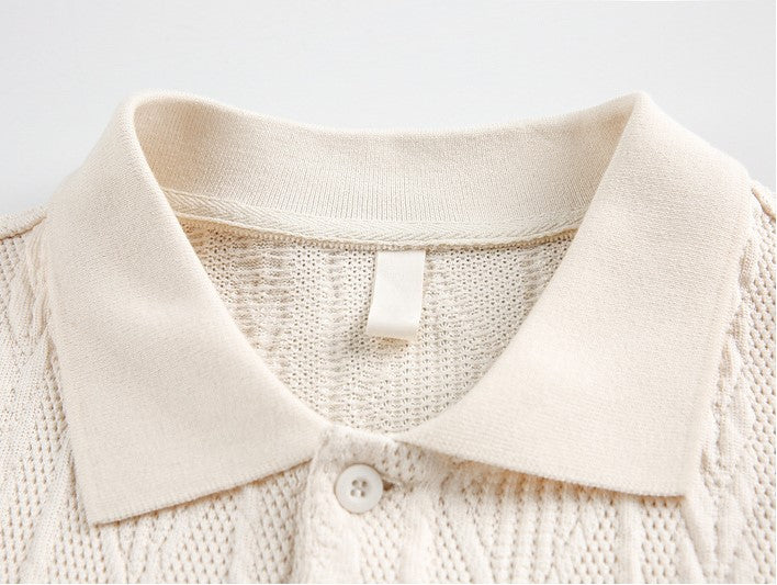 Cable Knit | Basic T-Shirt - Santo 