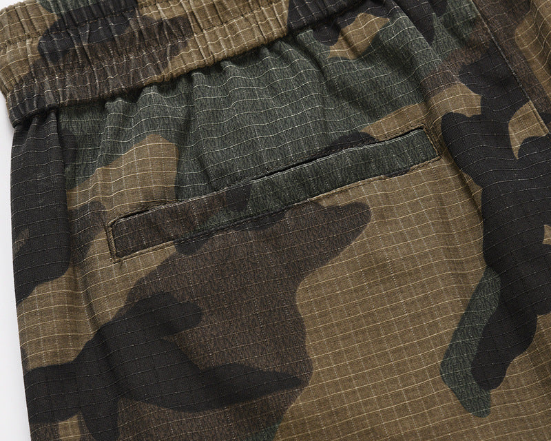 Utility Streetwear | Camo Cargo Shorts - Santo 