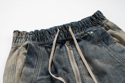 Wide Leg Multi-Pocket Straight | Loose Jeans - Santo 