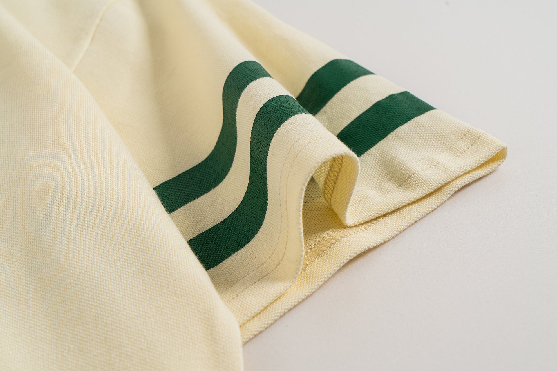 Embro Core |  Embroidered Varsity Polo Shirt - Santo 