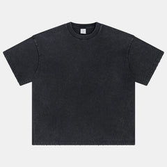 Washed Edge Distressed | Basic T-Shirt - Santo 