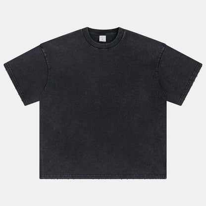 Washed Edge Distressed | Basic T-Shirt - Santo 