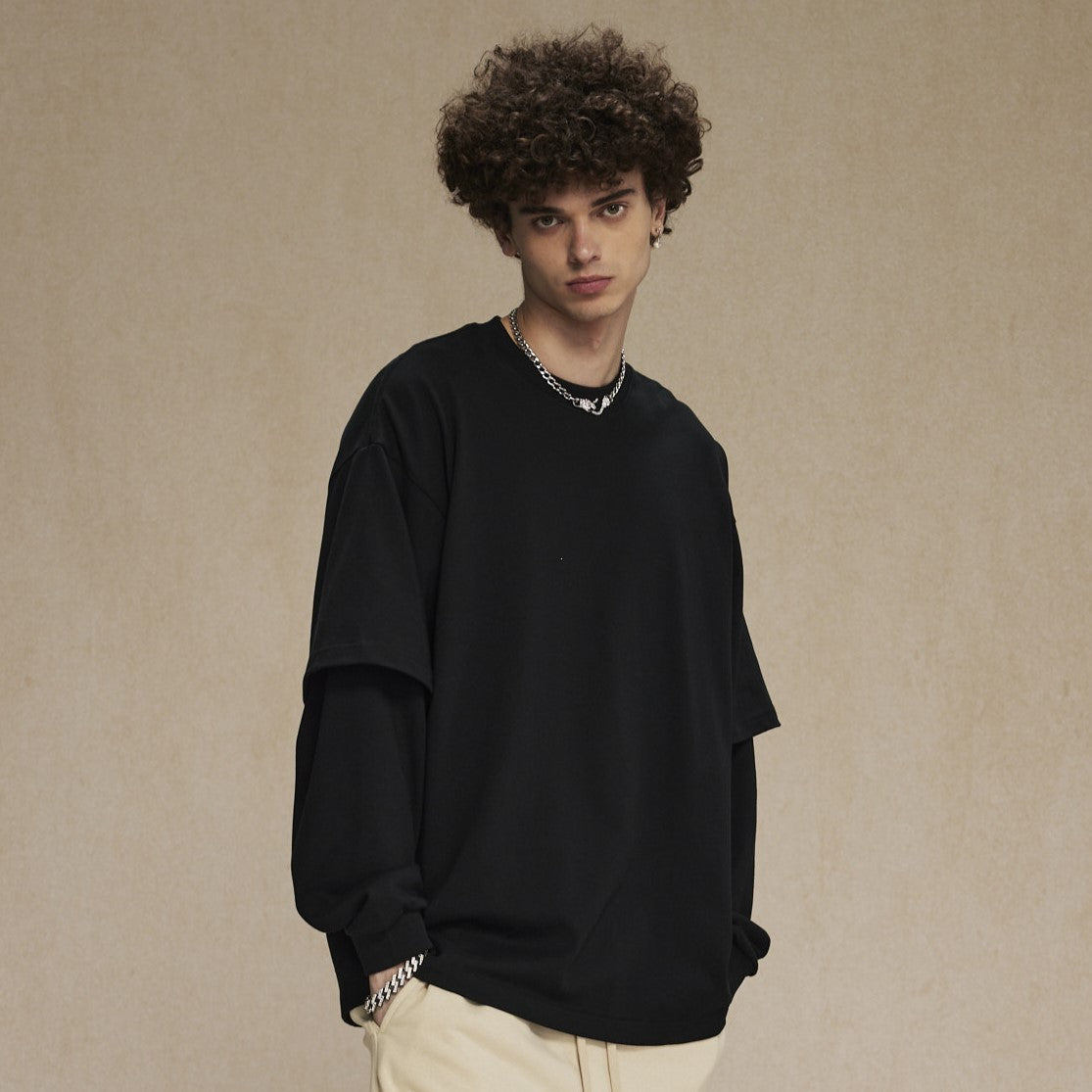 Layered Sleeve Design | Long Sleeve T-Shirt - Santo 