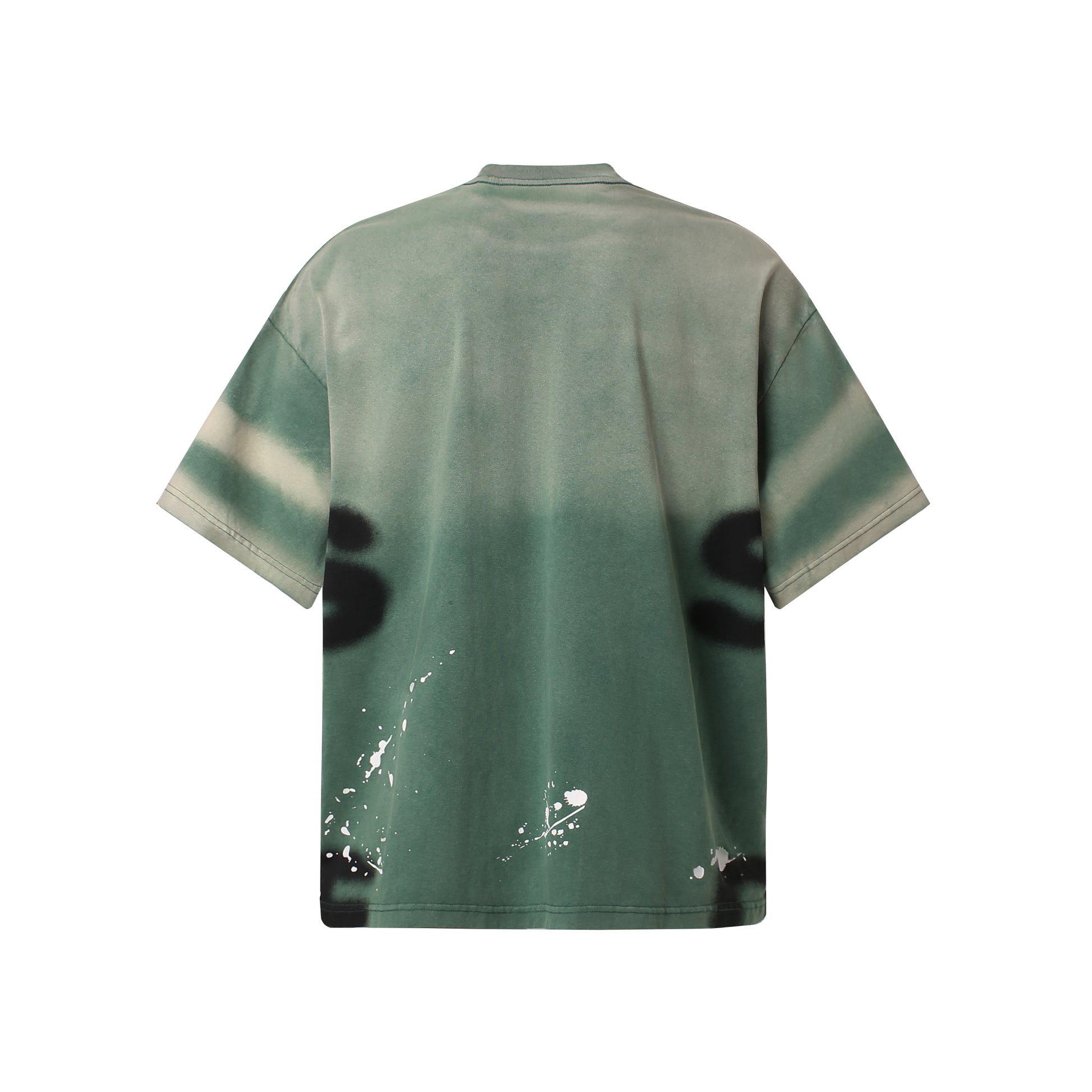 Spray Graphic Print | Oversized T-Shirt - Santo 