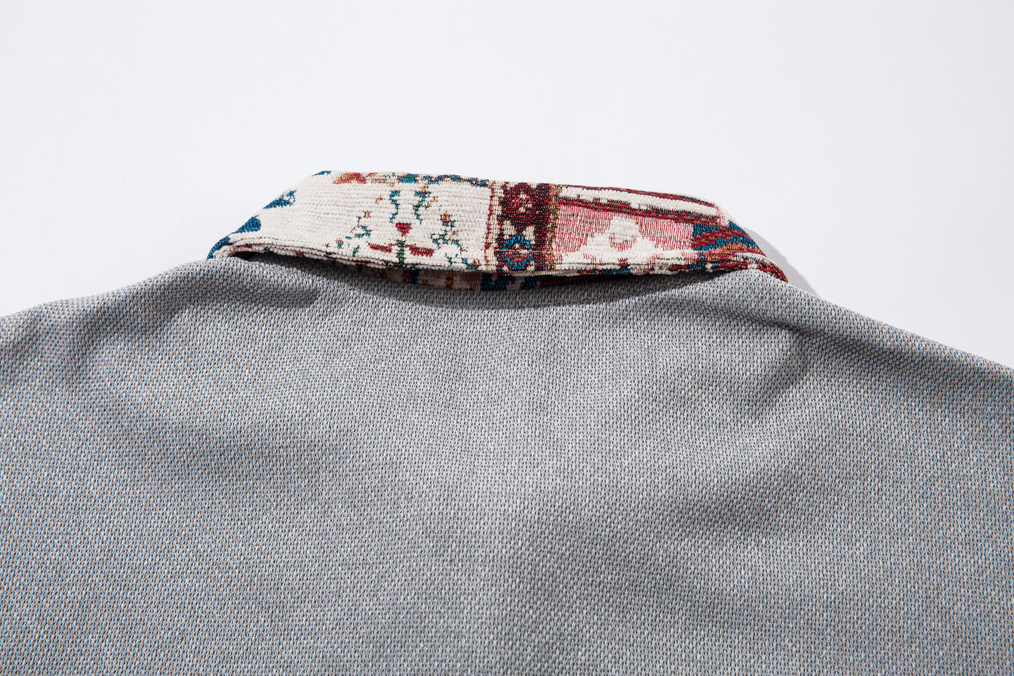 Patchwork Collar Design | Polo Shirt - Santo 