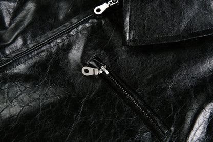 Goth Anime | PU Leather Jacket - Santo 