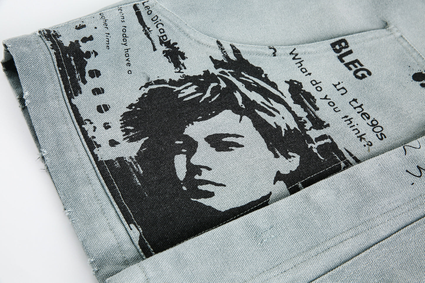 Retro Sketch Print | Detroit Jacket - Santo 