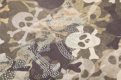 Streetwear Style | Skull Print Fur Jacket - Santo 