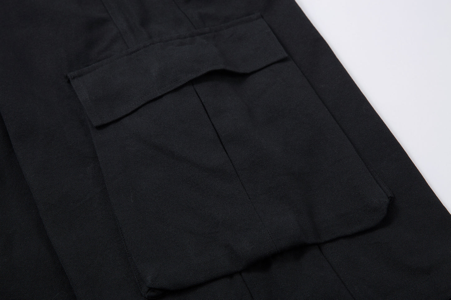 Black utility | cargo shorts - Santo 