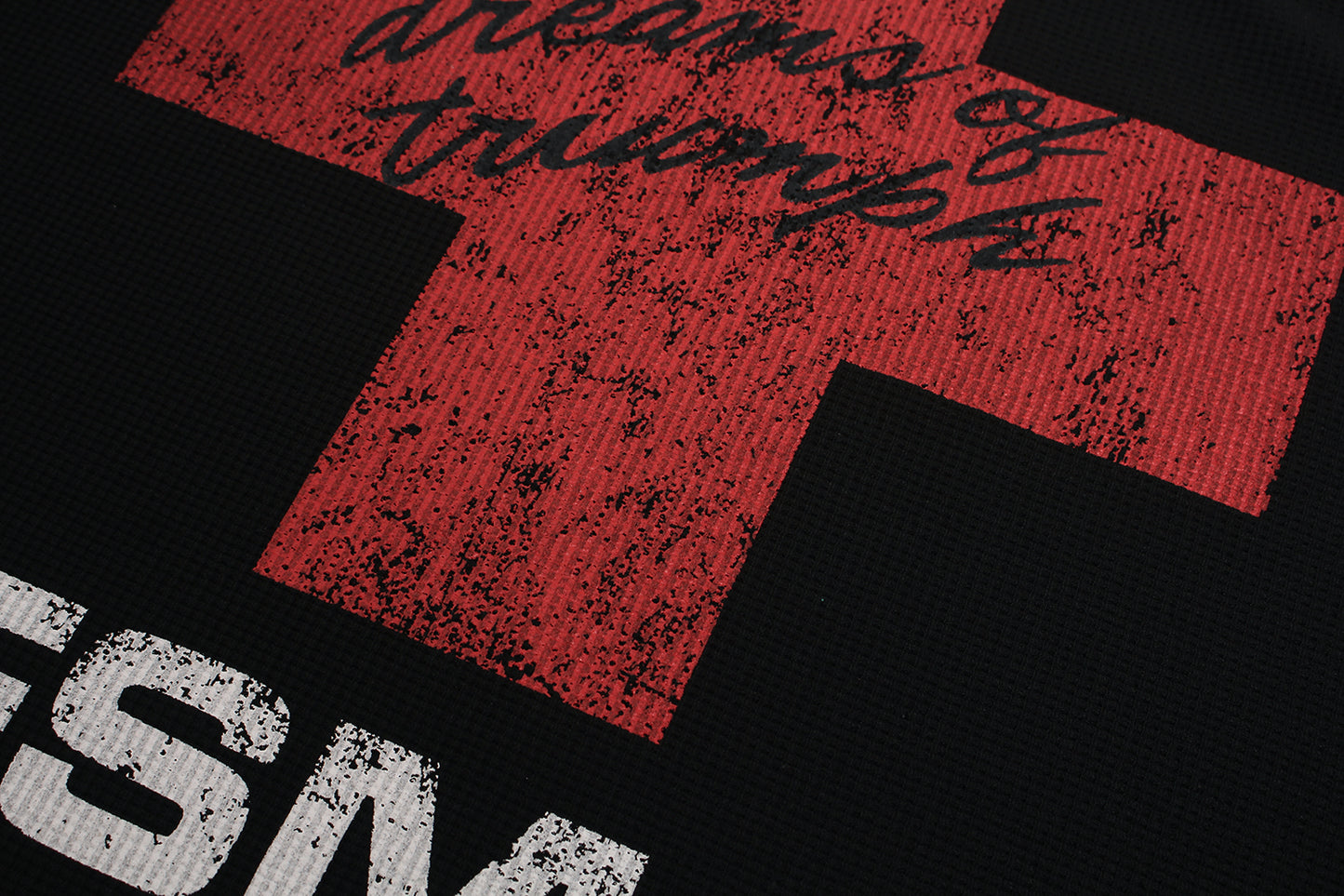 Distressed Cross Graphic | Punk Sweatshirt - Santo 