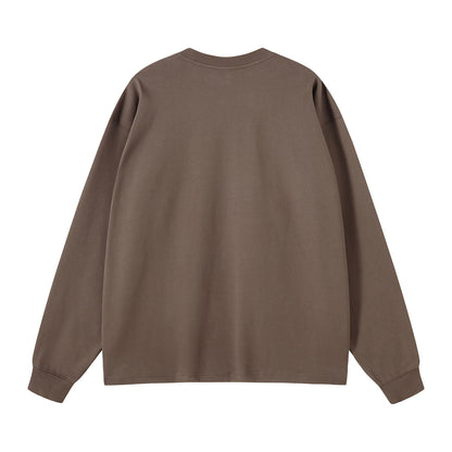 Classic Minimalist | Long Sleeve T-Shirt - Santo 