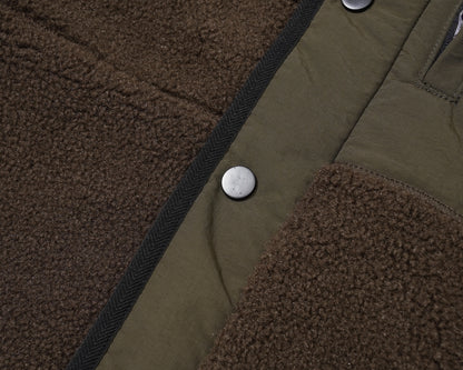 Color Block Patchwork | Fleece Jacket - Santo 